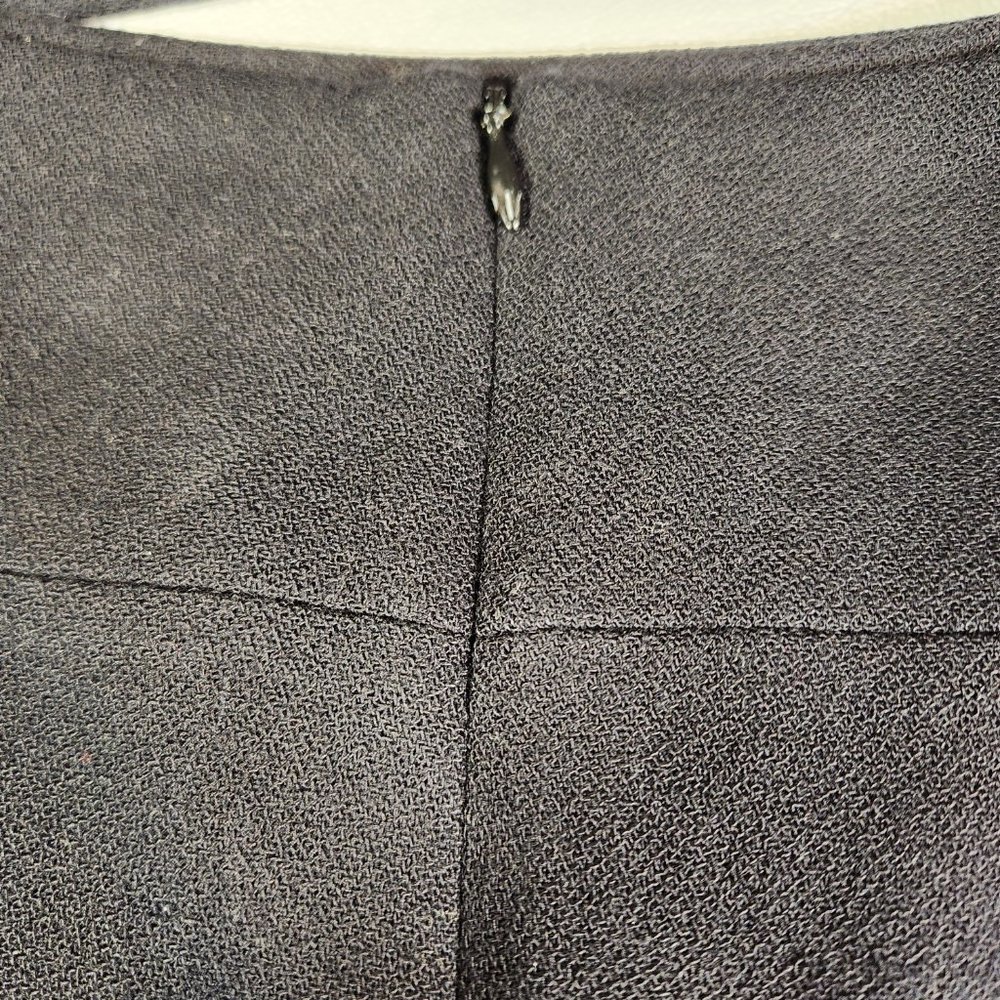 Compagnie Internationale Express Womens Black Jacket & Skirt Petite 7/8 WoolBlnd - Picture 11 of 15